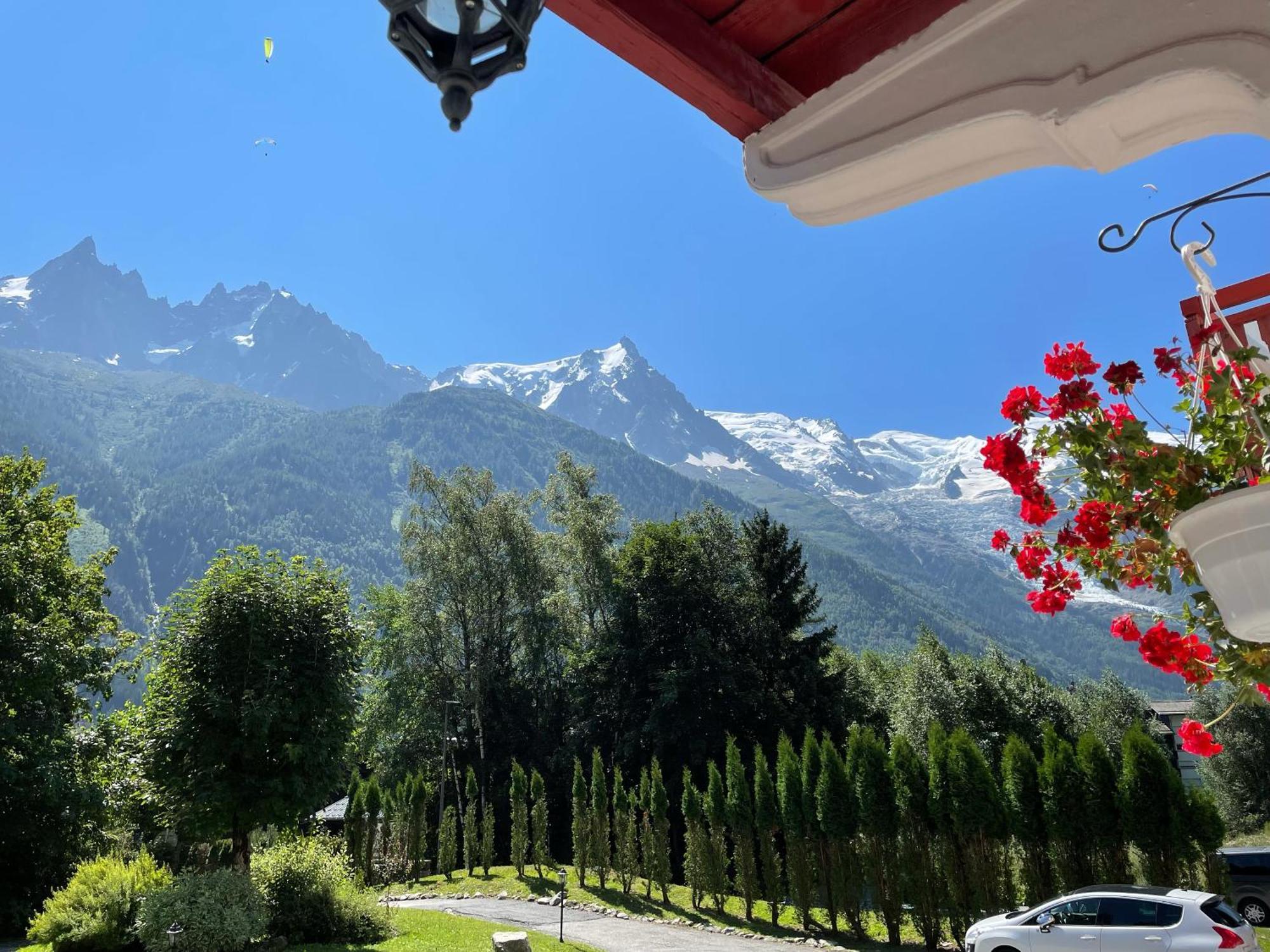 Chalet Hotel La Sapiniere Chamonix Exterior foto