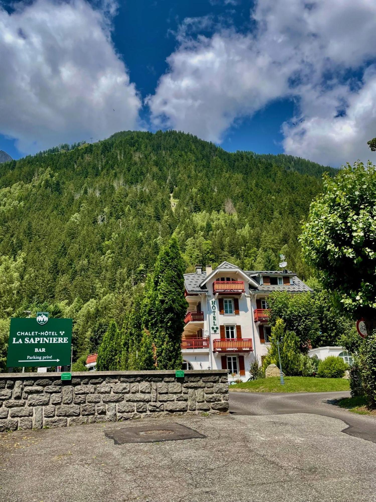 Chalet Hotel La Sapiniere Chamonix Exterior foto