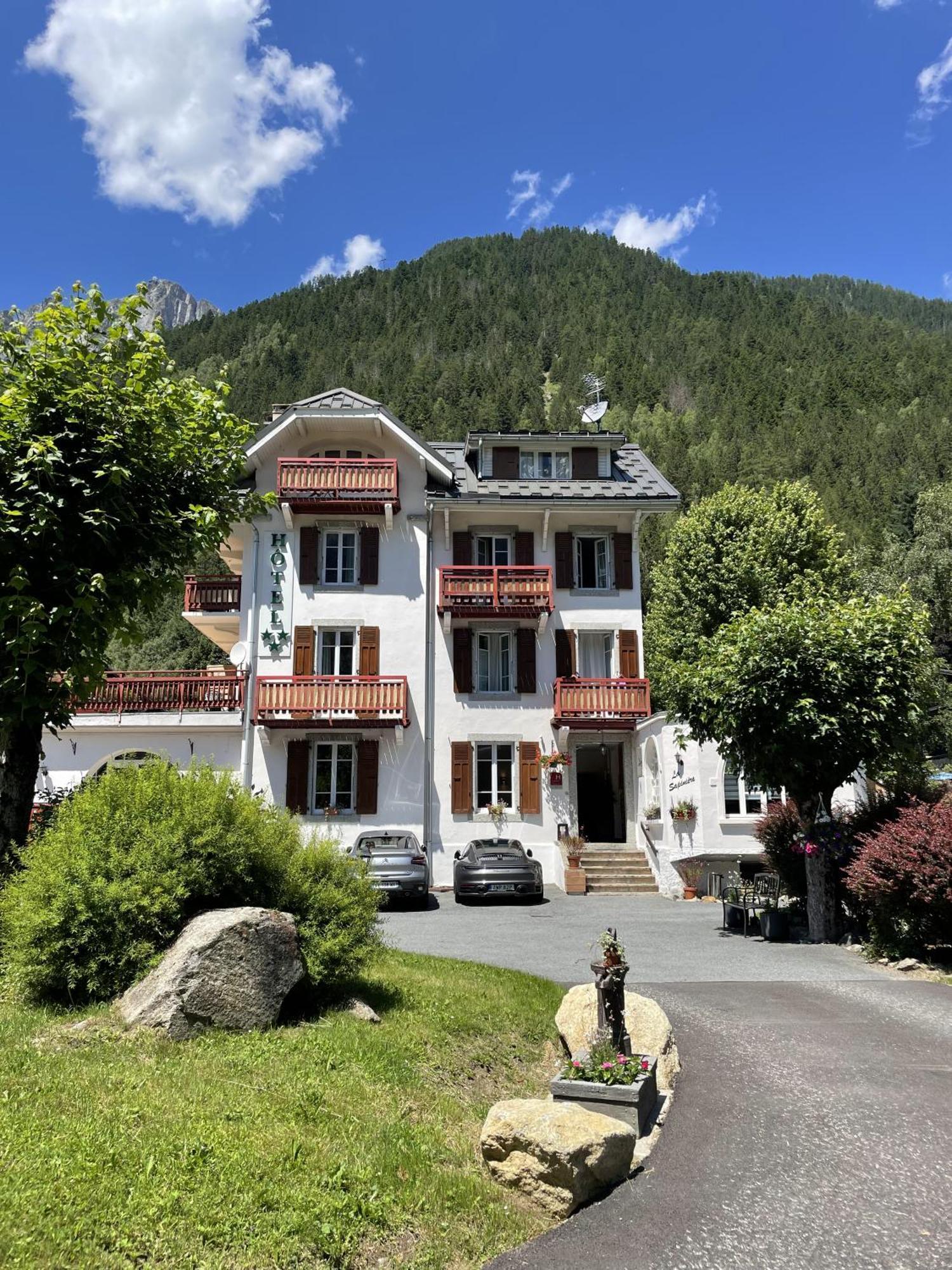 Chalet Hotel La Sapiniere Chamonix Exterior foto