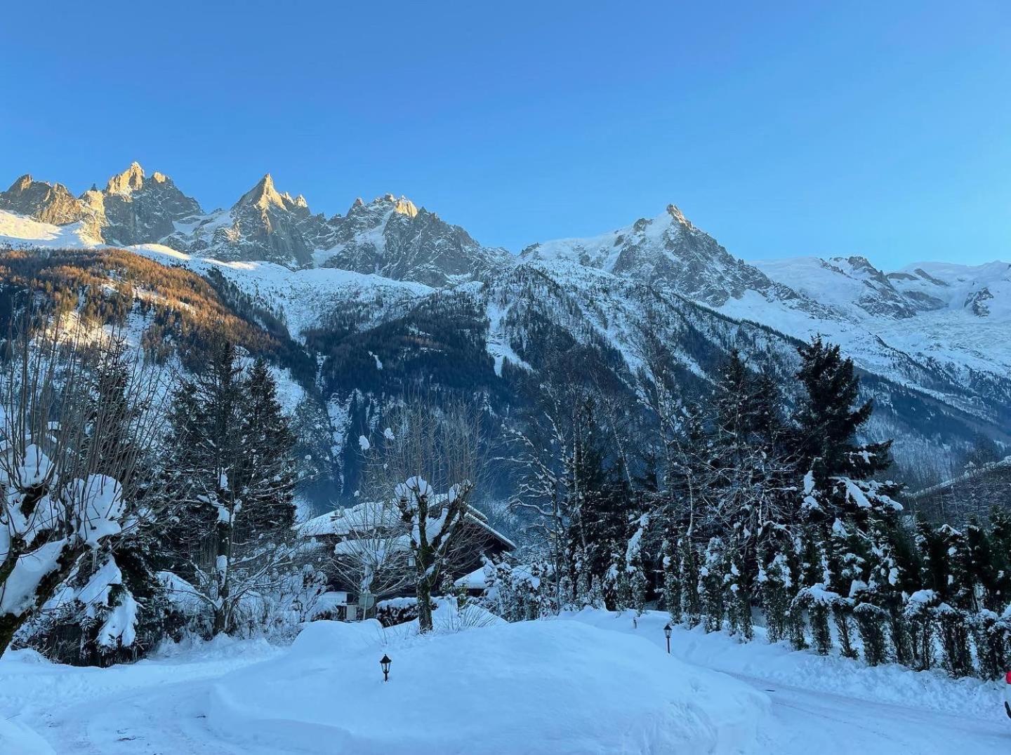 Chalet Hotel La Sapiniere Chamonix Exterior foto
