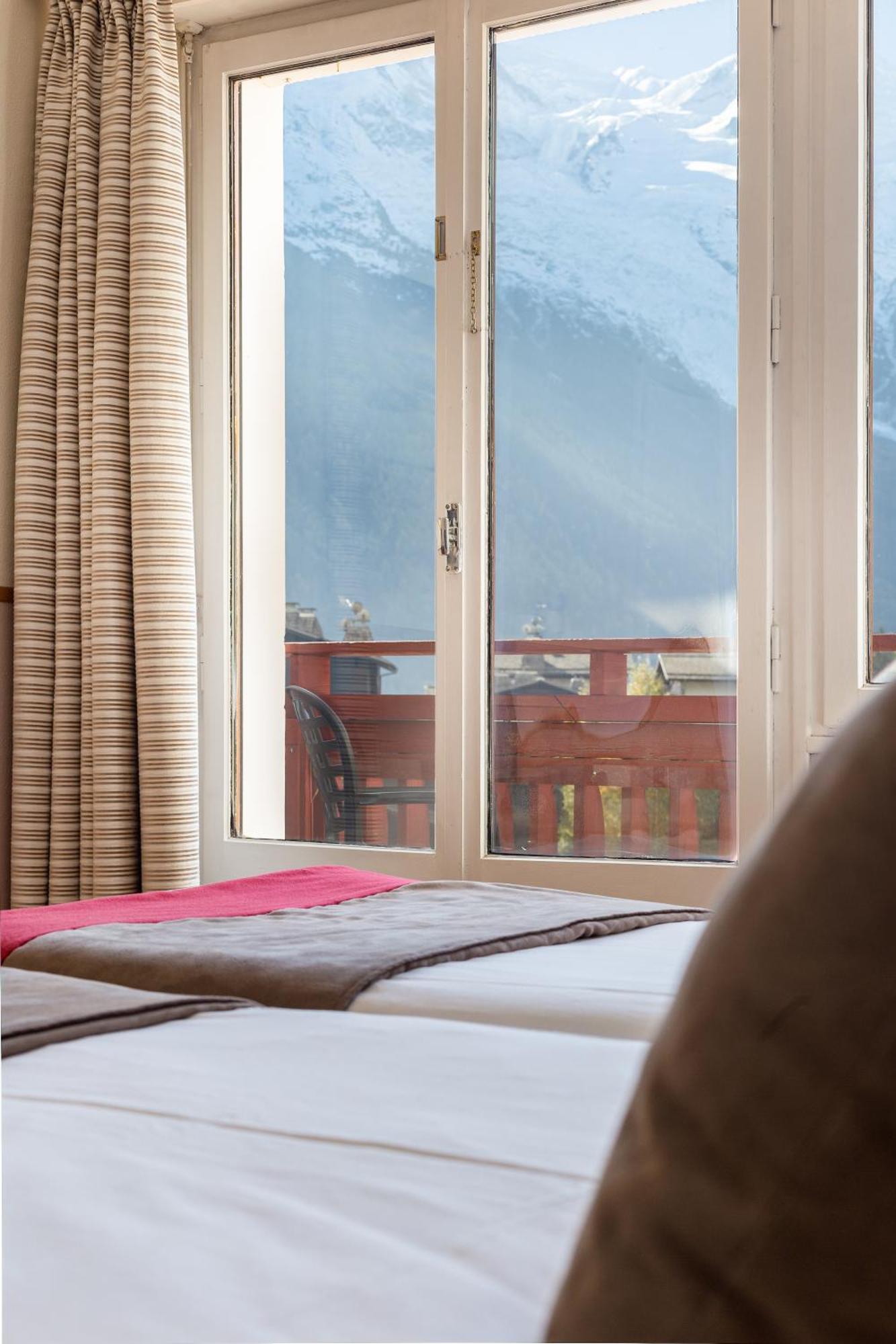 Chalet Hotel La Sapiniere Chamonix Exterior foto