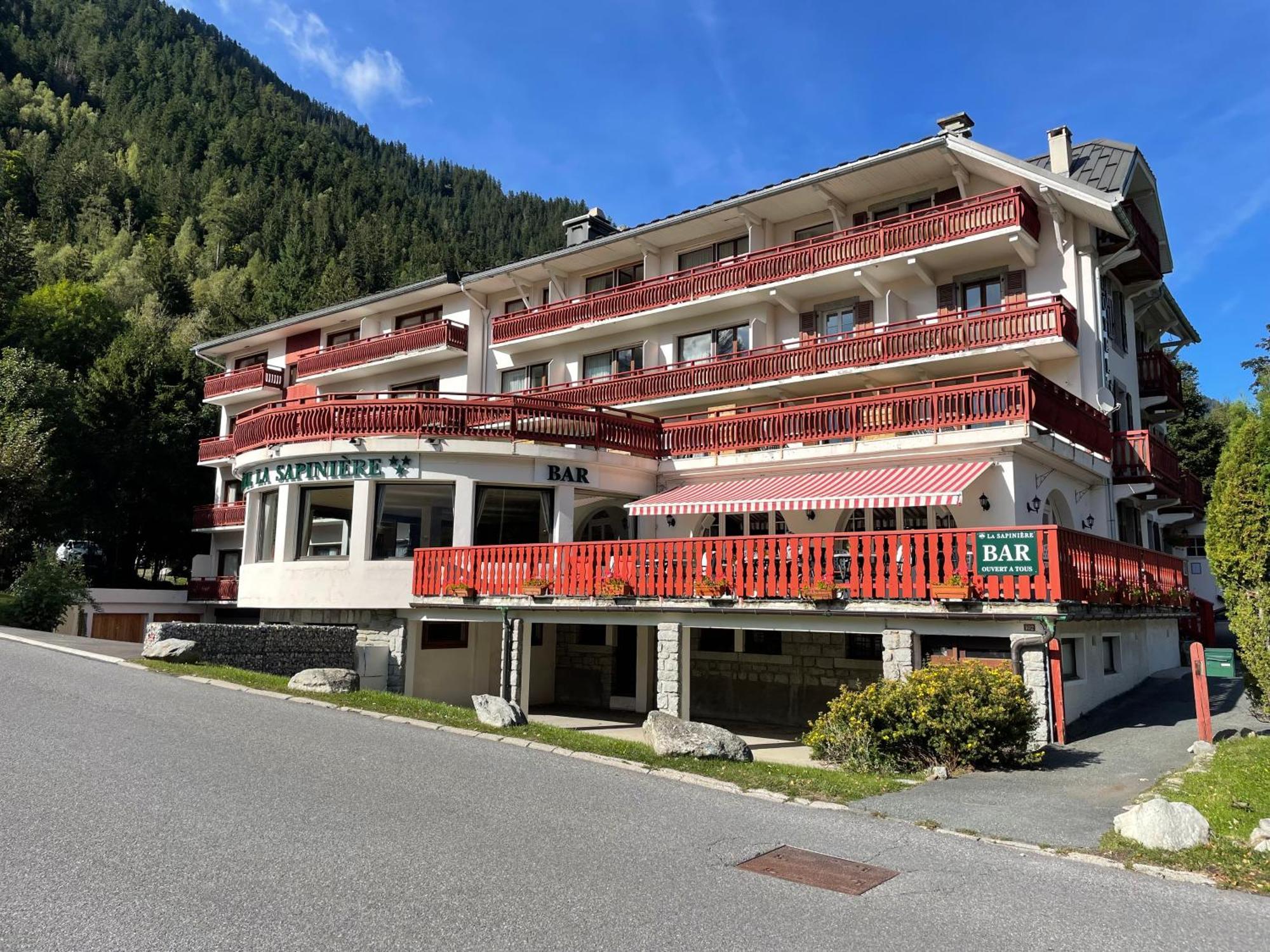 Chalet Hotel La Sapiniere Chamonix Exterior foto
