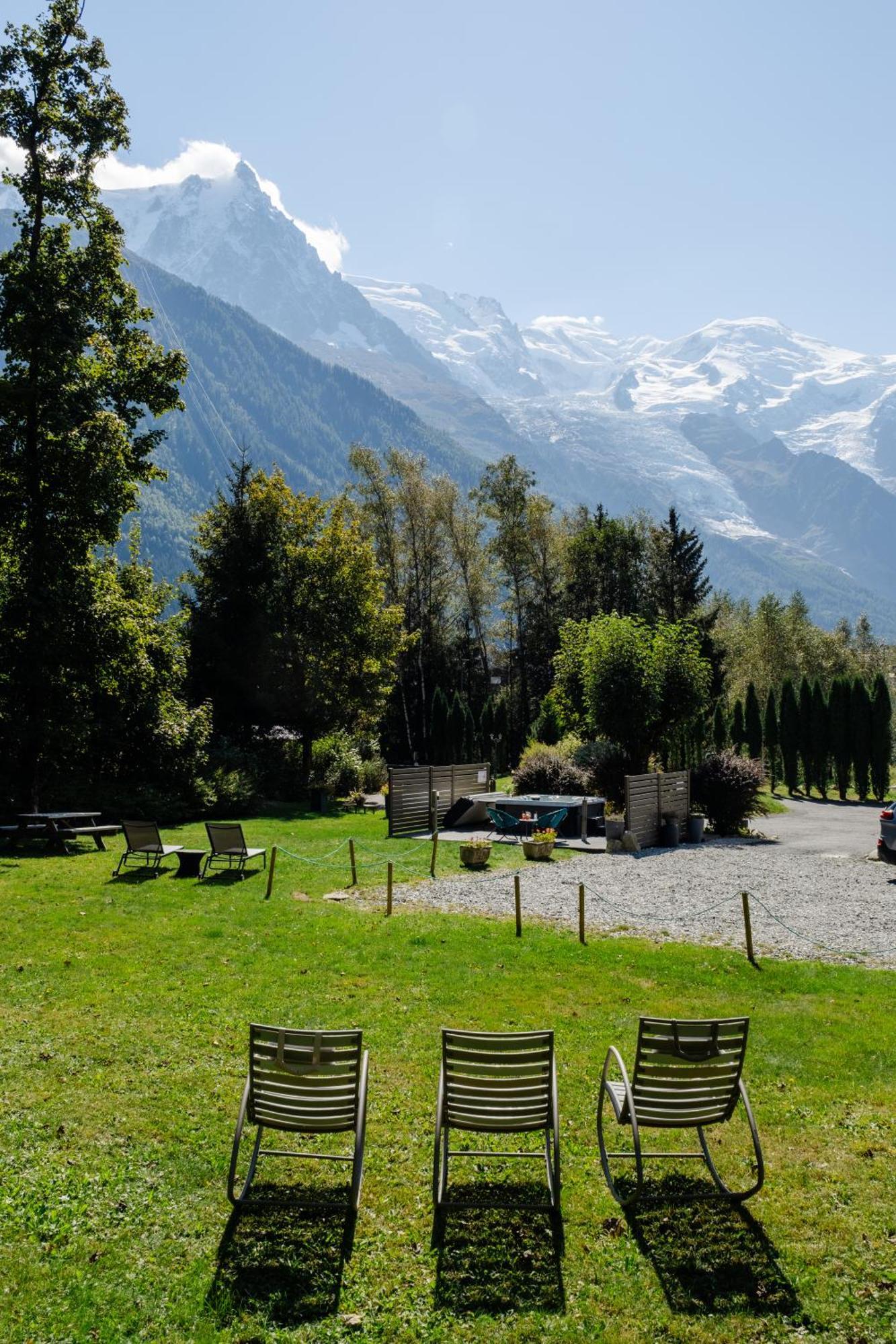 Chalet Hotel La Sapiniere Chamonix Exterior foto
