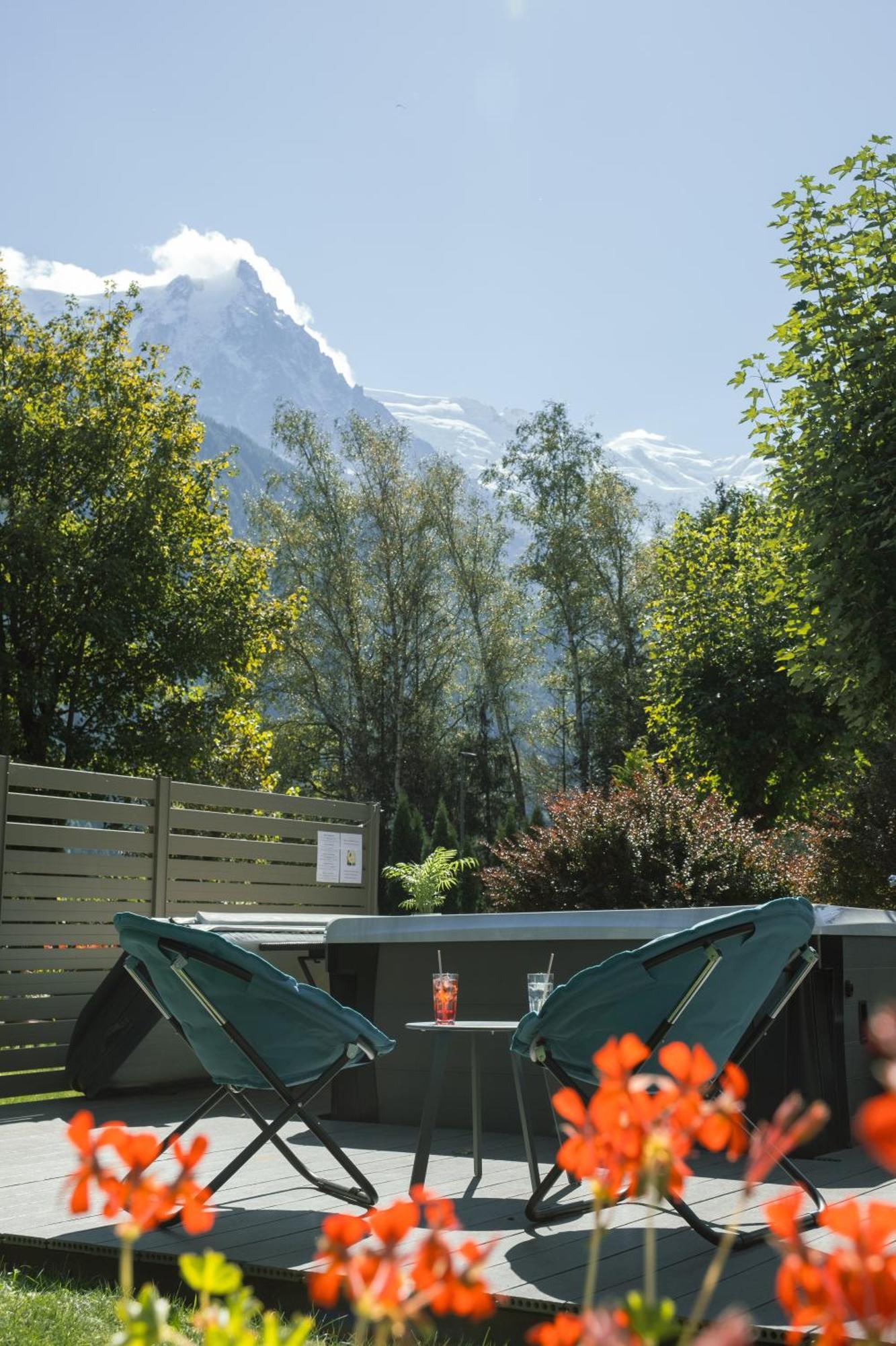 Chalet Hotel La Sapiniere Chamonix Exterior foto